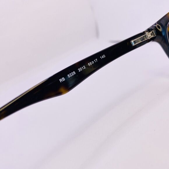 Ray-Ban Authentic Eyeglasses RB 5228 2012 55 [] 17 140 MM Tortoise - Picture 6 of 8